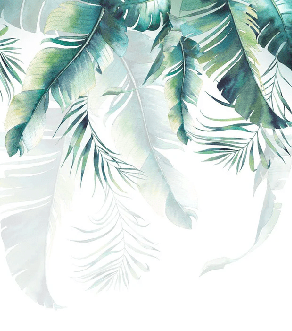 Carta da parati stile Jungle & Scandinavo