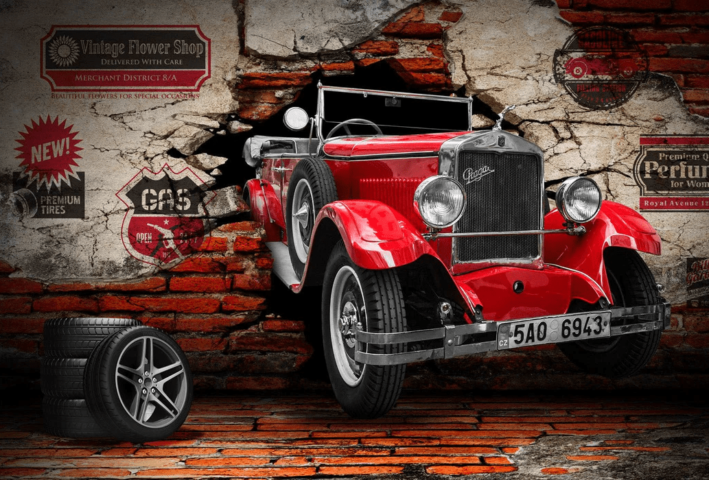 Carta da parati Collezione Auto