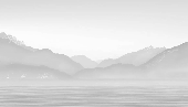 Carta da parati Annecy e il suo tranquillo lago