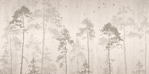 Carta da parati Foresta autunnale