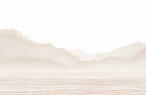 Carta da parati Annecy e il suo tranquillo lago beige