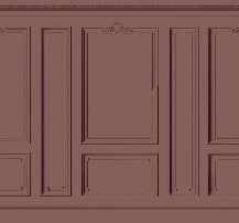 Carta da parati trompe l'oeil Haussmanniano Hacienda