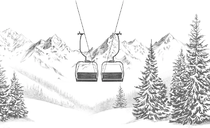 Papier peint immersion Alpine