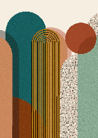 Carta da parati Art pop decorativa grafica di tendenza