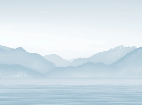 Carta da parati Annecy e il suo tranquillo lago