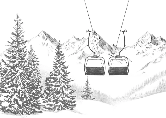 Carta da parati Alpine Immersion