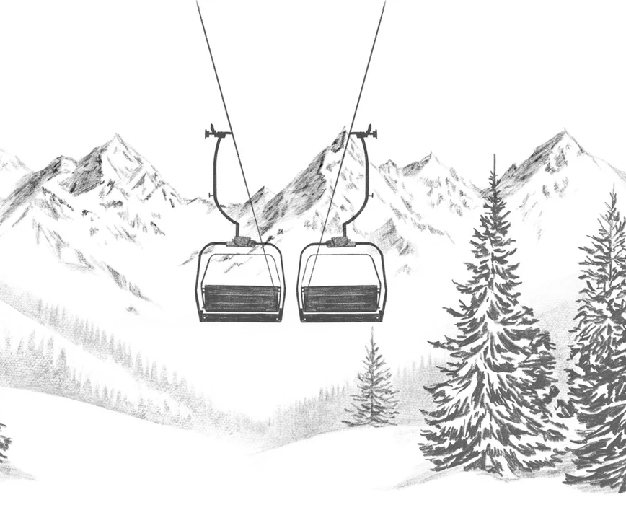 Carta da parati Alpine Immersion