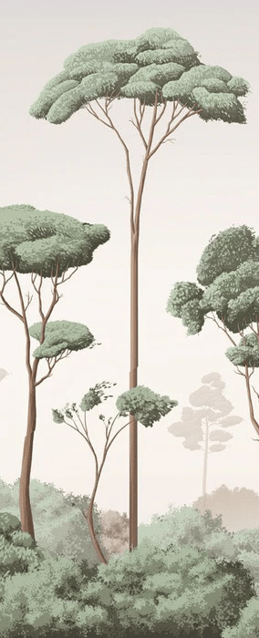 Carta da parati Brezza leggera nella pineta