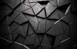 Carta da parati 3D Black Perspective