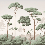 Carta da parati Brezza leggera nella pineta