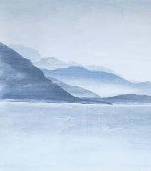 Carta da parati Annecy | Les Bleus du Lac®