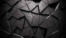 Carta da parati 3D Black Perspective