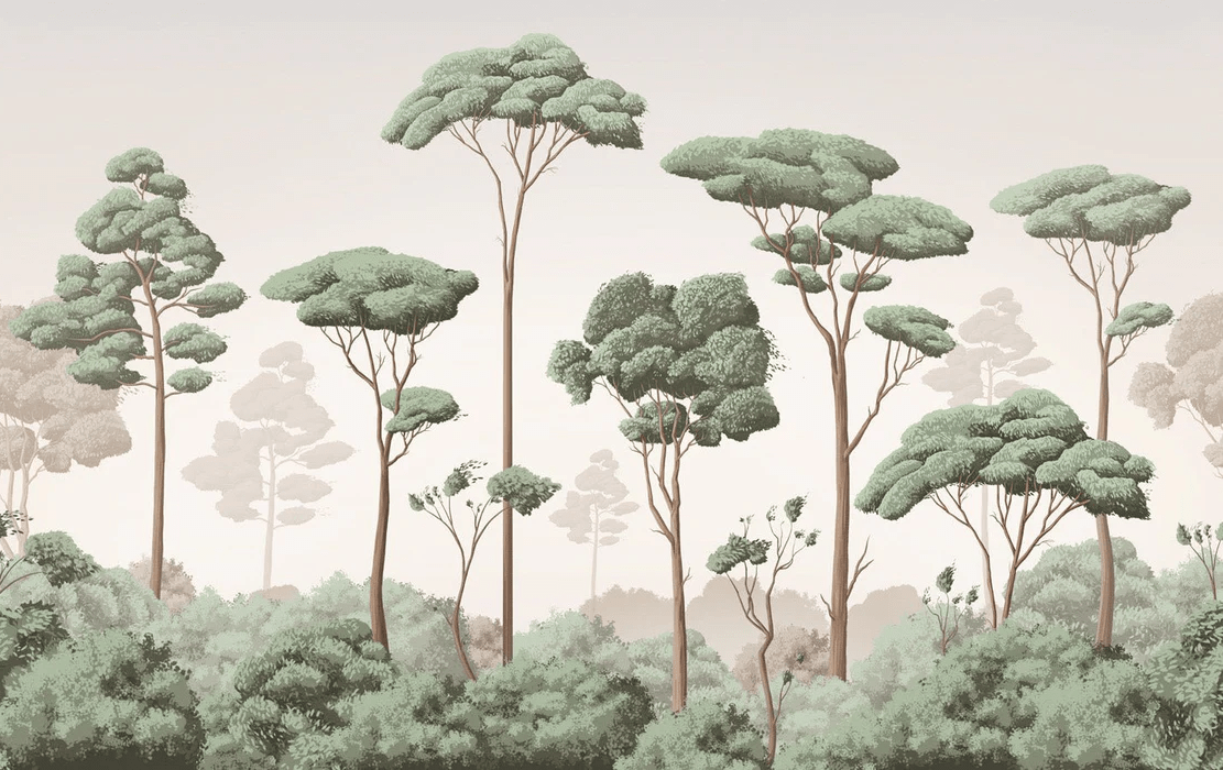 Carta da parati Brezza leggera nella pineta