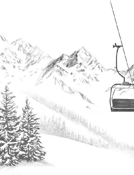 Carta da parati Alpine Immersion