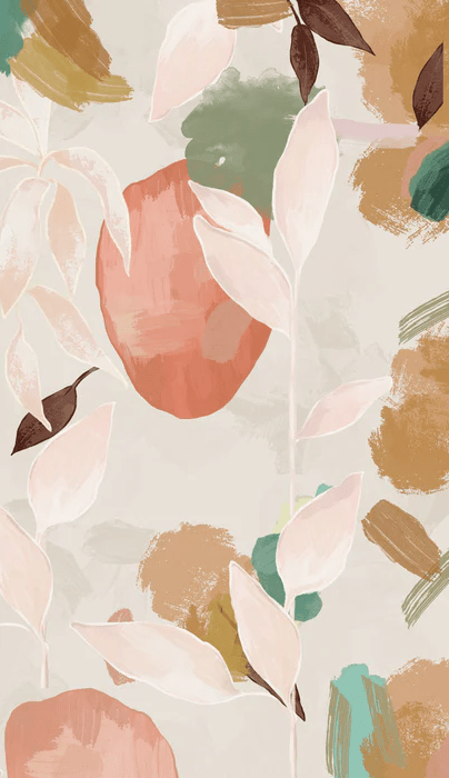 Carta da parati bloom & brush