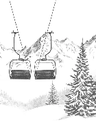 Carta da parati Alpine Immersion