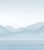 Carta da parati Annecy e il suo tranquillo lago