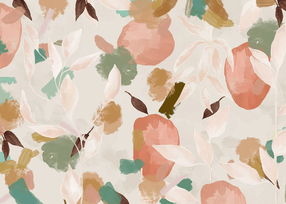 Carta da parati bloom & brush