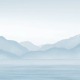 Carta da parati Annecy e il suo tranquillo lago
