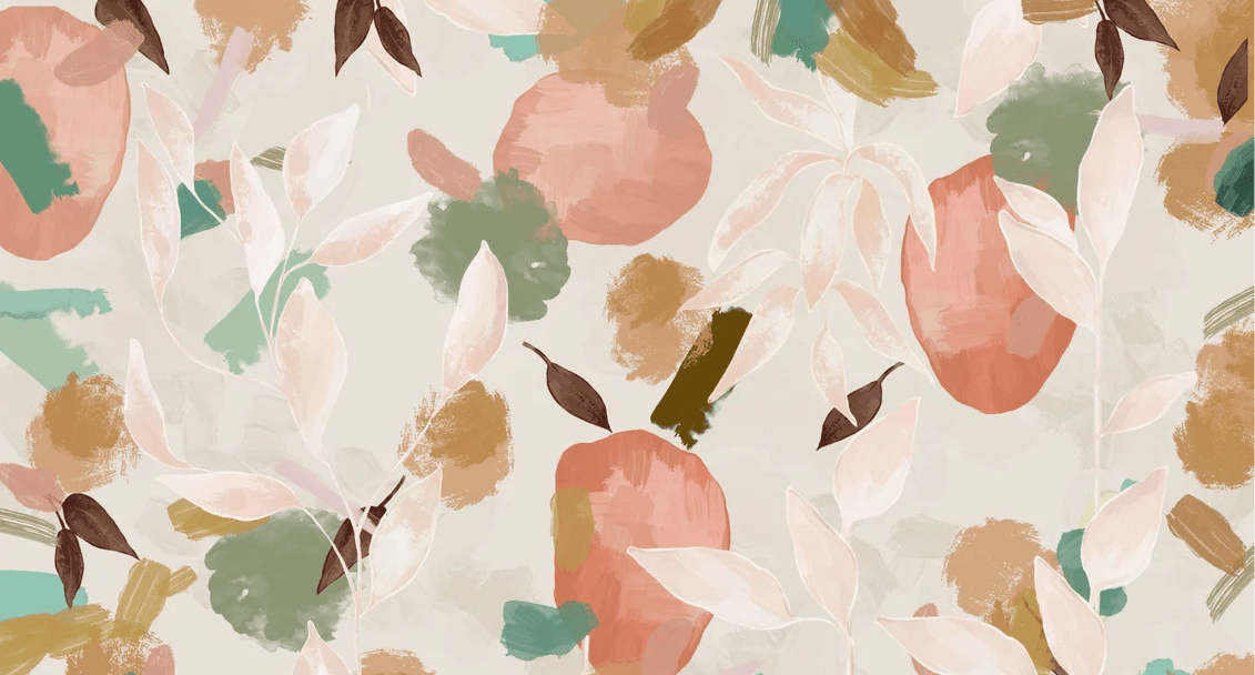 Carta da parati bloom & brush