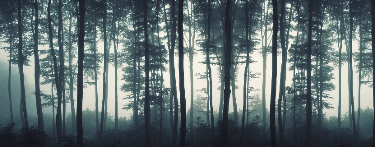 Papier peint Brume d'automne - Muralconcept