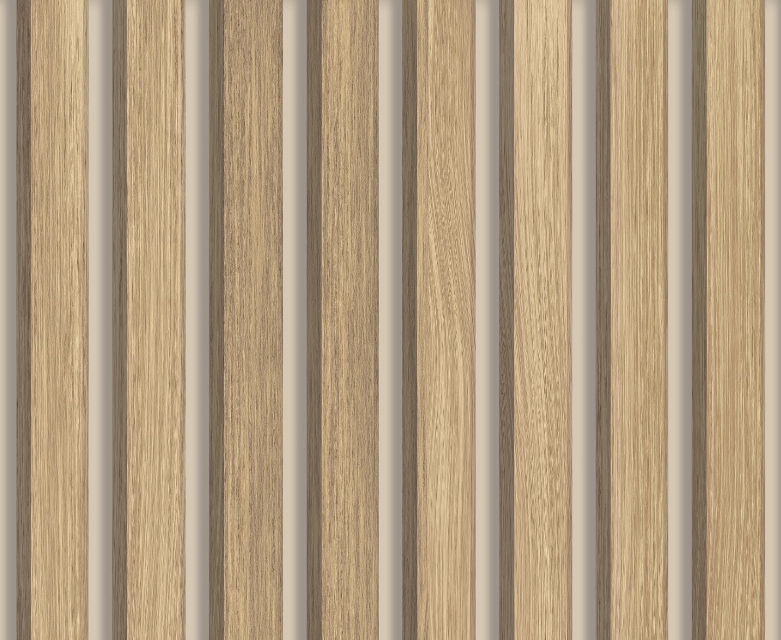 Papier peint tasseau de bois chêne effet fond beige, mural concept, tendance