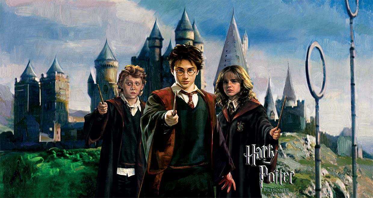 Papier peint panoramique Harry Potter, XXL, tendance
