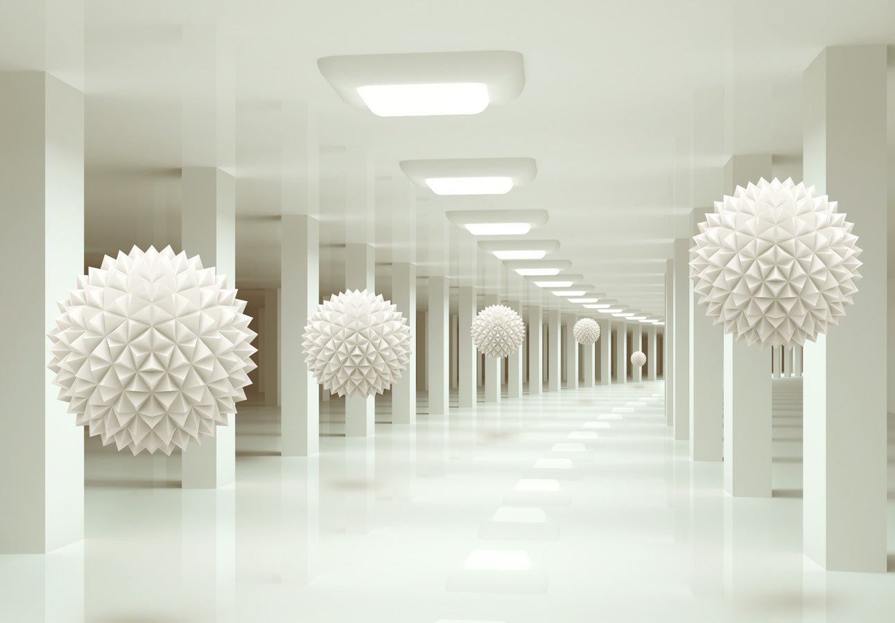 Papier peint 3D Boule Aérienne, mural concept, tendance