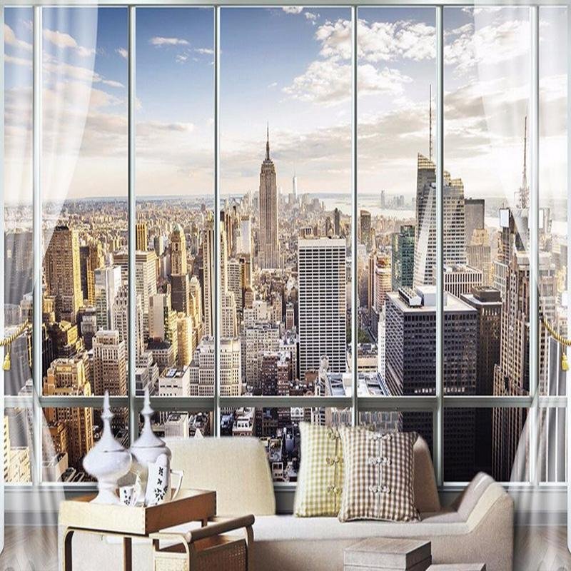 Papier peint From Building New York - papier peint sur mesure francais - muralconcept