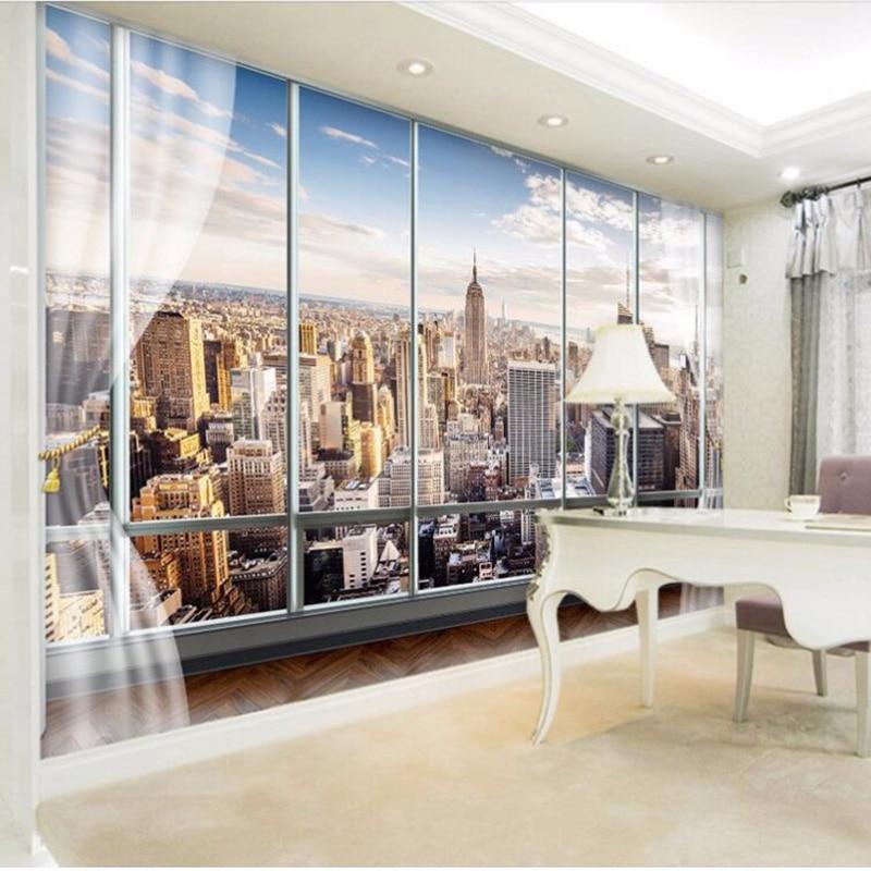 Papier peint From Building New York - papier peint sur mesure francais - muralconcept