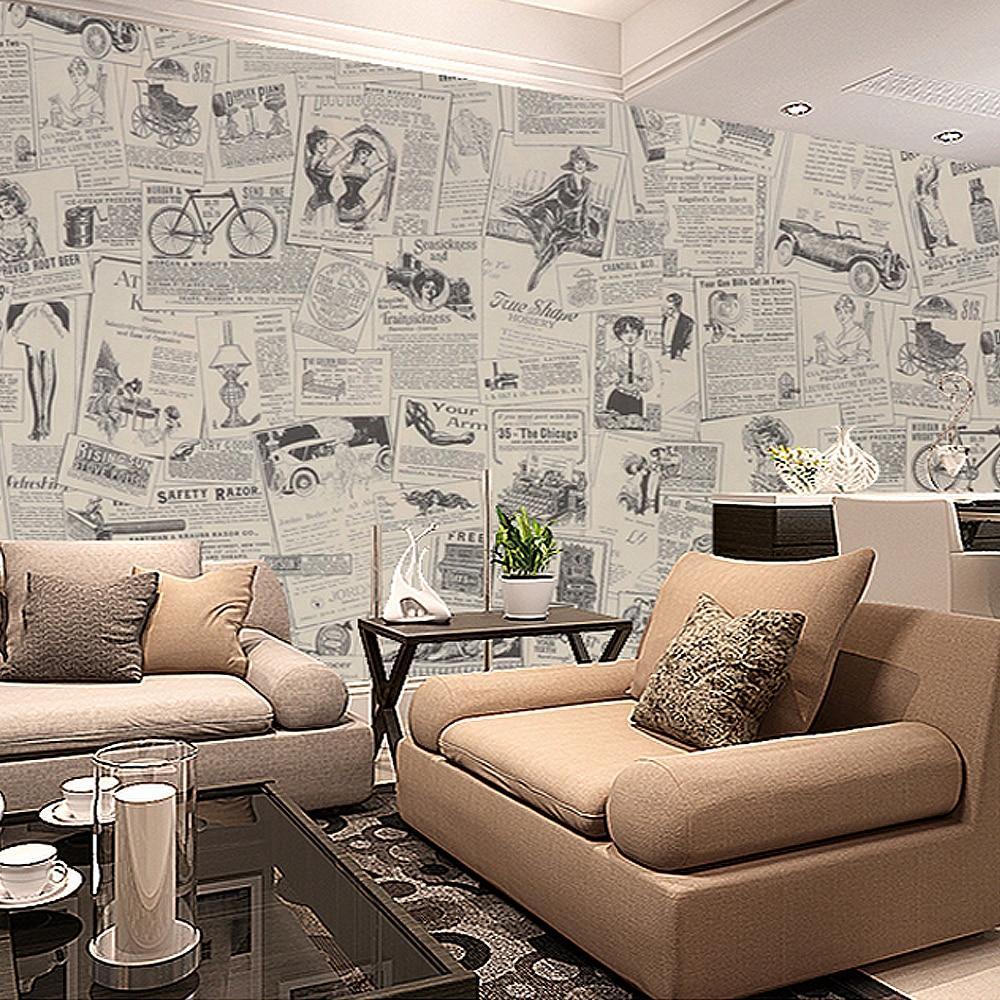 Papier peint Journal - papier peint sur mesure francais - muralconcept