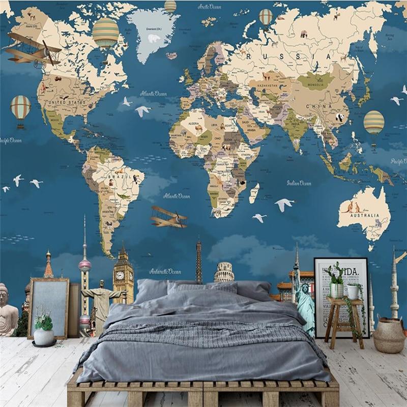 Papier peint Monument World - papier peint sur mesure francais - muralconcept