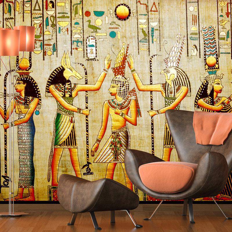 Papier peint Papyrus - papier peint sur mesure francais - muralconcept