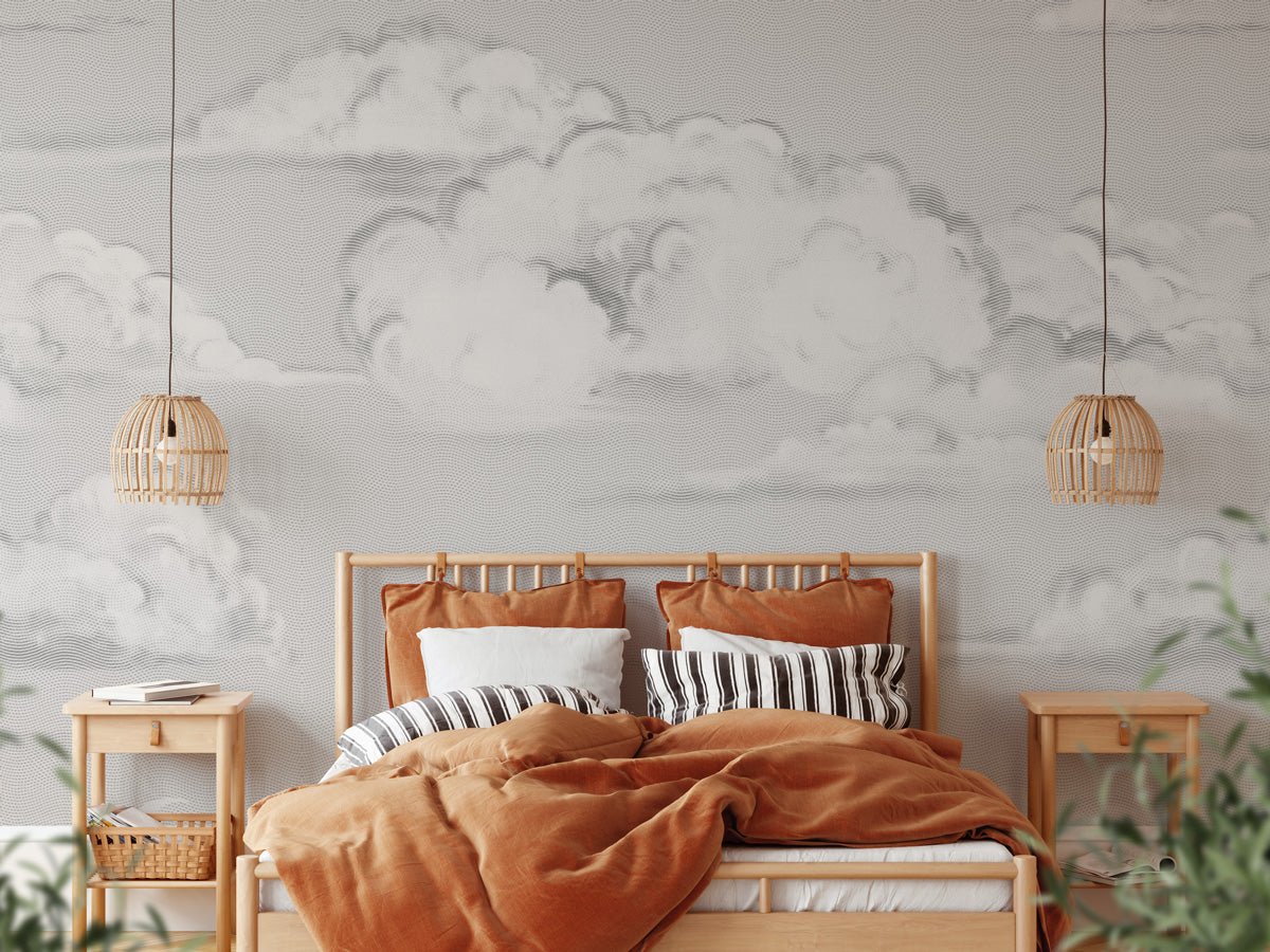 Papier peint panoramique nuage - papier peint sur mesure francais - muralconcept