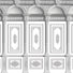 Papier peint panoramique moulure Haussmanienne Architecturale - papier peint sur mesure francais - muralconcept