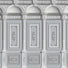 Papier peint panoramique moulure Haussmanienne Architecturale - papier peint sur mesure francais - muralconcept