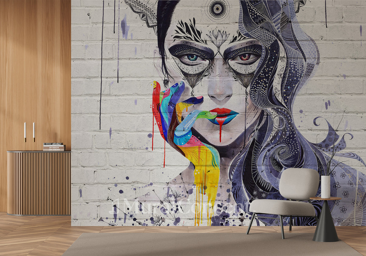 Sfondo vintage graffiti