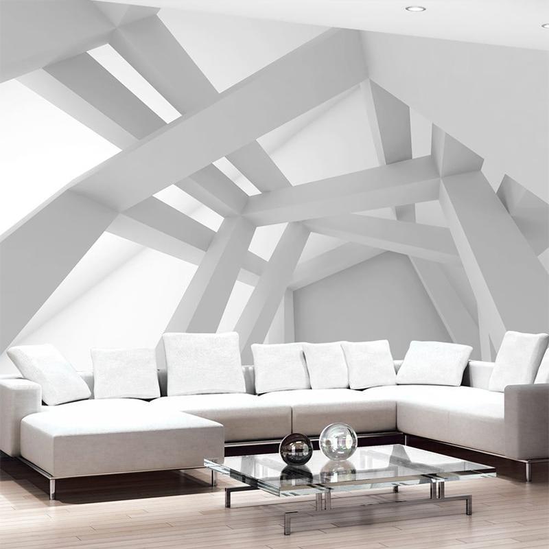Papier peint White Wood - papier peint sur mesure francais - muralconcept