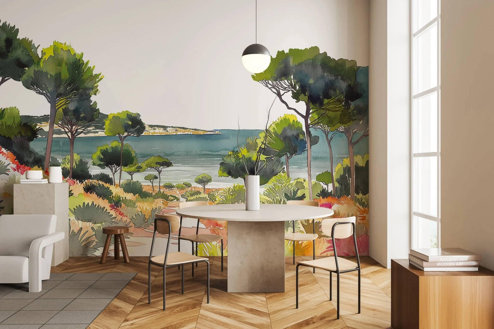 Le papier peint panoramique pour s’évader de chez soi