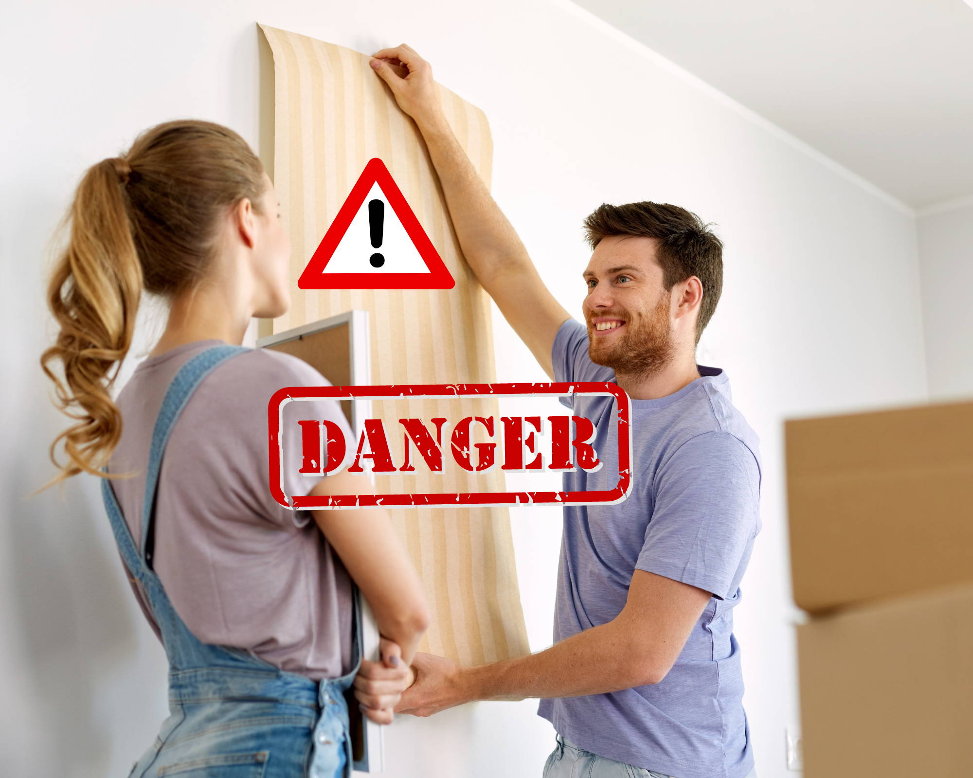 Quand les papiers peints pas chers & 1er prix deviennent un danger pour notre santé