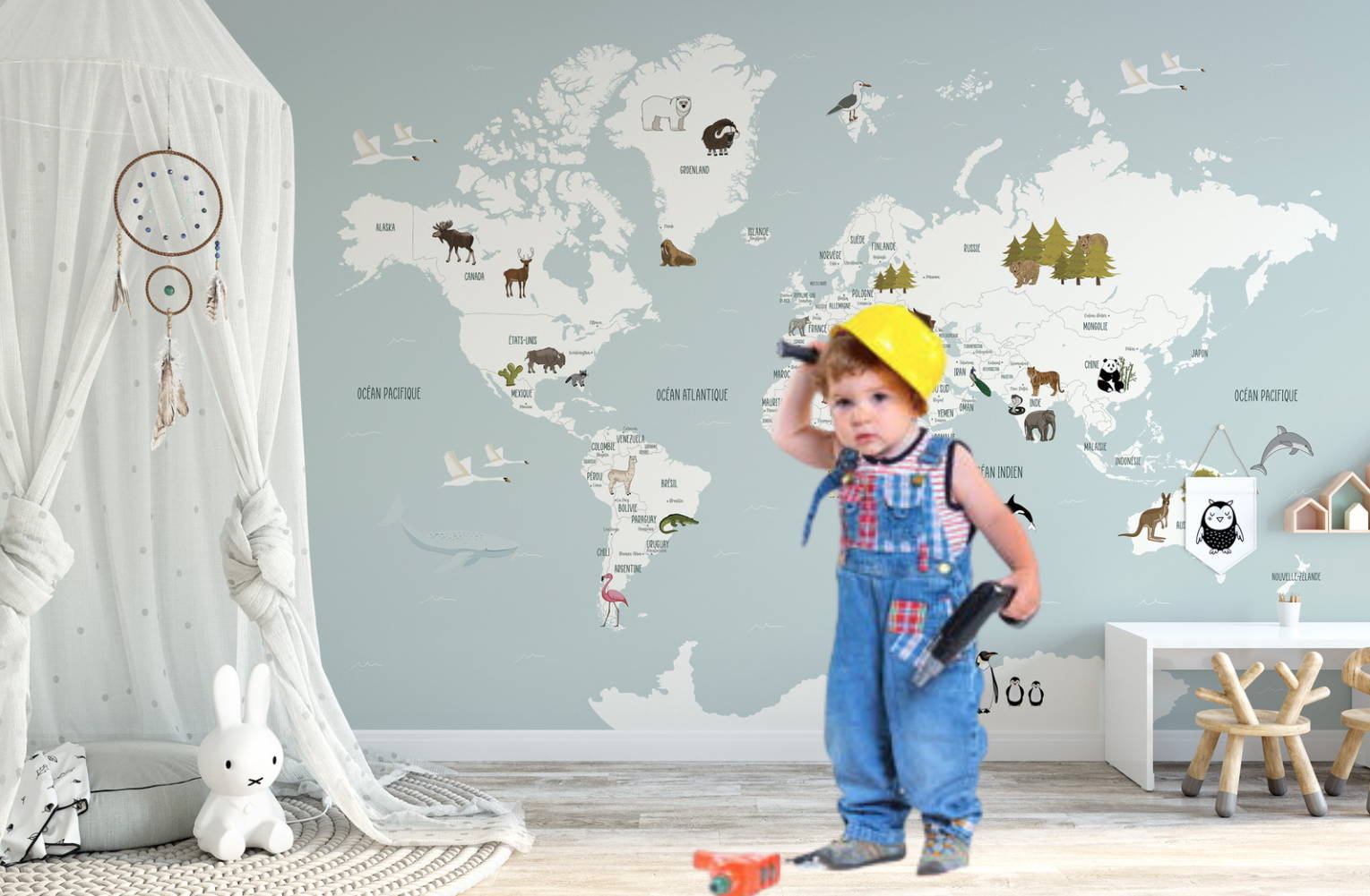 Tips : les erreurs à éviter quand on pose un papier peint panoramique