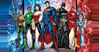 Carta da parati dei supereroi