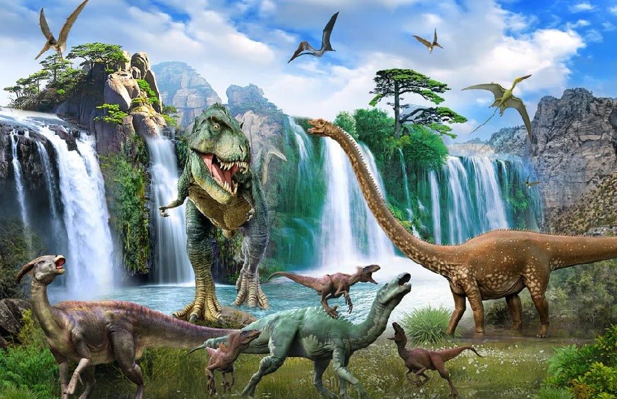 Sfondo 3D Dinosauri