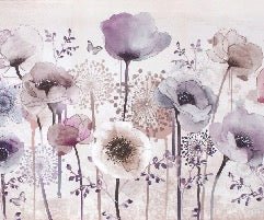 Papier peint Fleur Parme, XXL, tendance