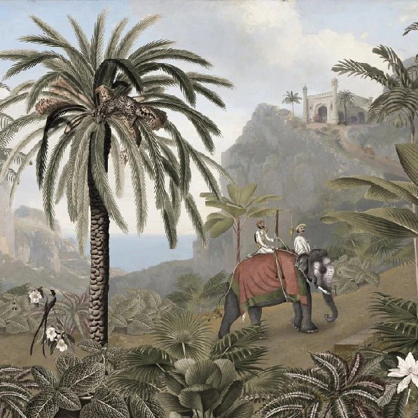 Papier peint à l'aube du Bengale, XXL, tendance