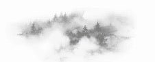 Sfondo grigio nebbia delle cime