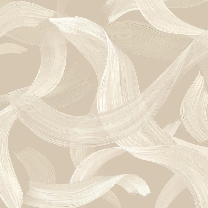 Carta da parati contemporanea - Vibrazione beige