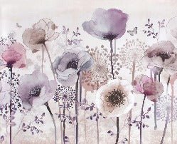 Carta da parati Fleur Parme