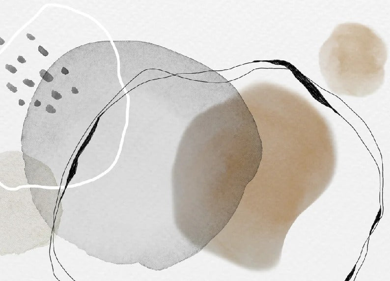 Papier peint panoramique cercle, XXL, tendance