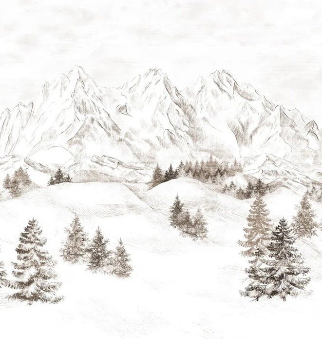 Alpi montagna carta da parati